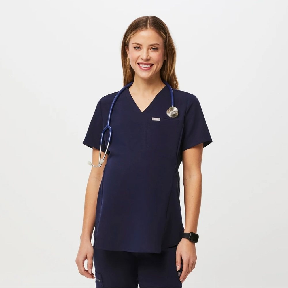 Figs Octavia Maternity Scrub top